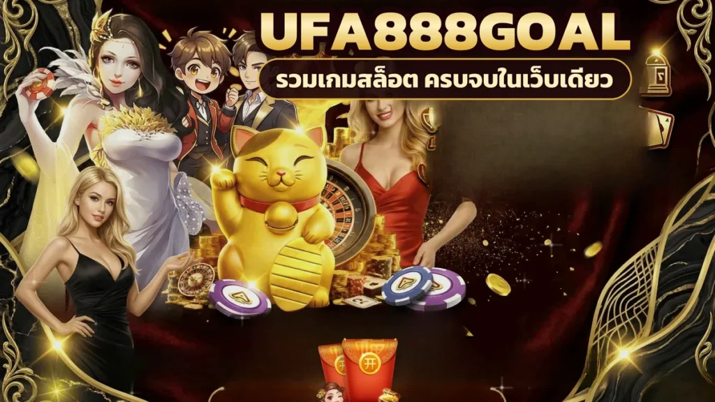 ภาพปกบทความ ufa888goal รวมสล็อต คาสิโน เกมเดิมพัน บัญชี และสิทธิไว้รอบความสนุกในหน้าเดียว